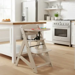 Buxibo Houten Meegroeistoel Kinderstoel met Eetblad New