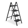 Buxibo Keukentrapje Vouwladder 4 Staps Keukenopstapje Opvouwbare ladderkruk Discount