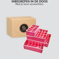 Buxibo Kleding Opbergbox Set Opvouwbaar 4 Stuks Sale