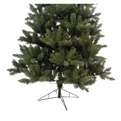 Buxibo PVC Kerstboom met 150 LED en 8 lichteffecten EU-stekker Metalen Standaard New