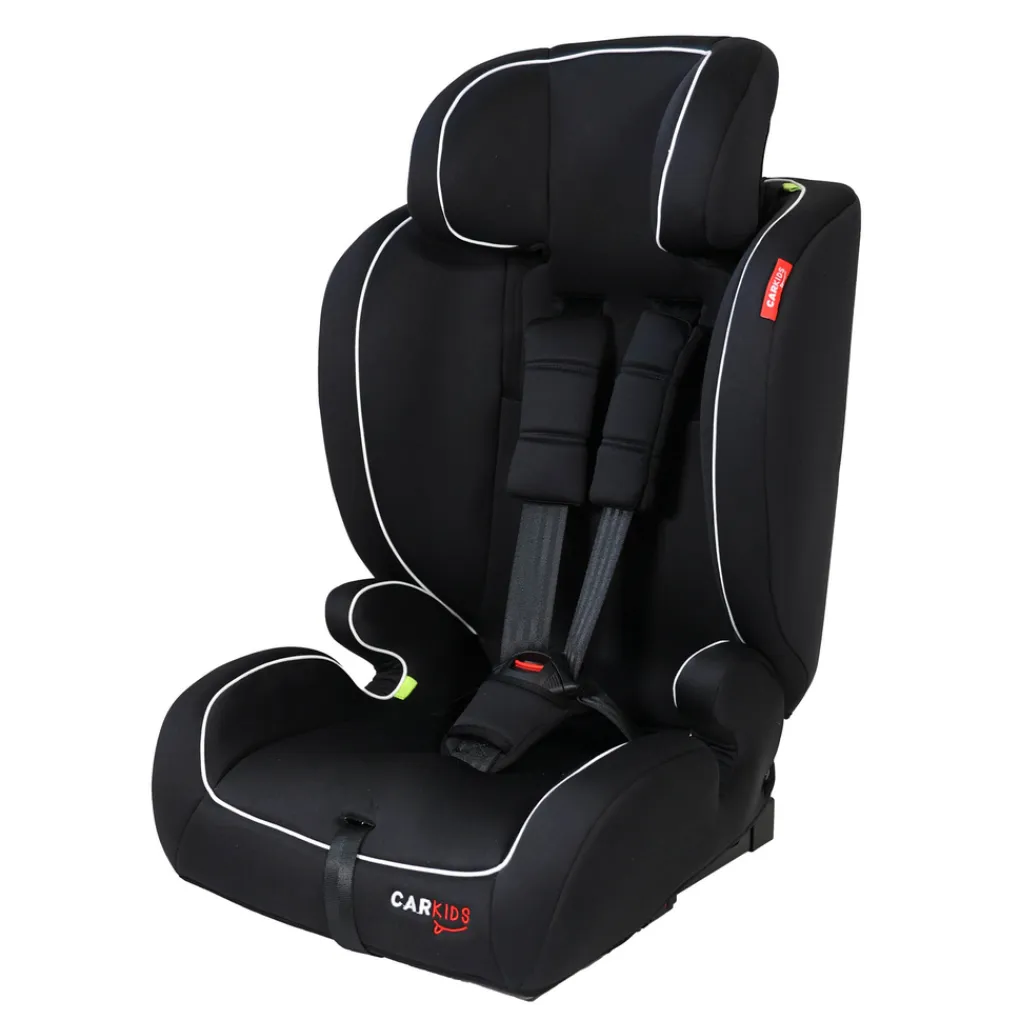 Carkids I-Size Autostoeltje Jessie 76-150cm Isofix Zwart/Wit Outlet