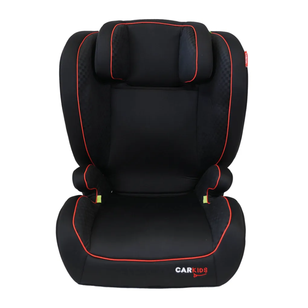 Carkids I-Size Autostoeltje Frankie 100-150cm Zwart/Rood Hot