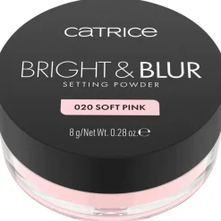 Catrice Bright & Blur 020 Soft Pink Setting Powder New