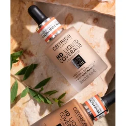 Catrice HD 020 Rose Beige Liquid Coverage Foundation New