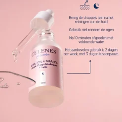 CELENES BY SWEDEN By Sweden AHA 8% + BHA 2% Gezichtspeeling New