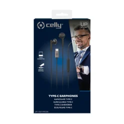 Celly Oordopjes Stereo USB-C zwart Discount