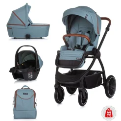 Chipolino Prestige 3-in-1 Kinderwagen Hot