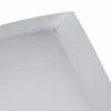 Cinderella Hoeslaken Basic Katoen 30cm Hoekhoogte - light grey 180x210cm New