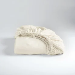 Cinderella Hoeslaken Basic Katoen 30cm Hoekhoogte - ivoor 90x210cm Online