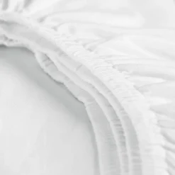 Cinderella Hoeslaken Dubbel Jersey Stretch 40cm Hoek - white 160x200/210cm Hot