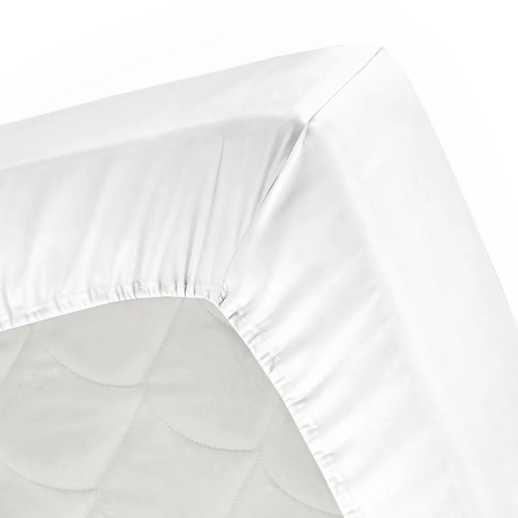 Cinderella Hoeslaken Jersey Stretch 30cm Hoge Hoek - white 180x200cm Discount