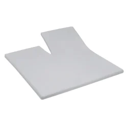 Cinderella Splittopper Single Split Hoeslaken Basic Katoen - light grey 180x200cm Best