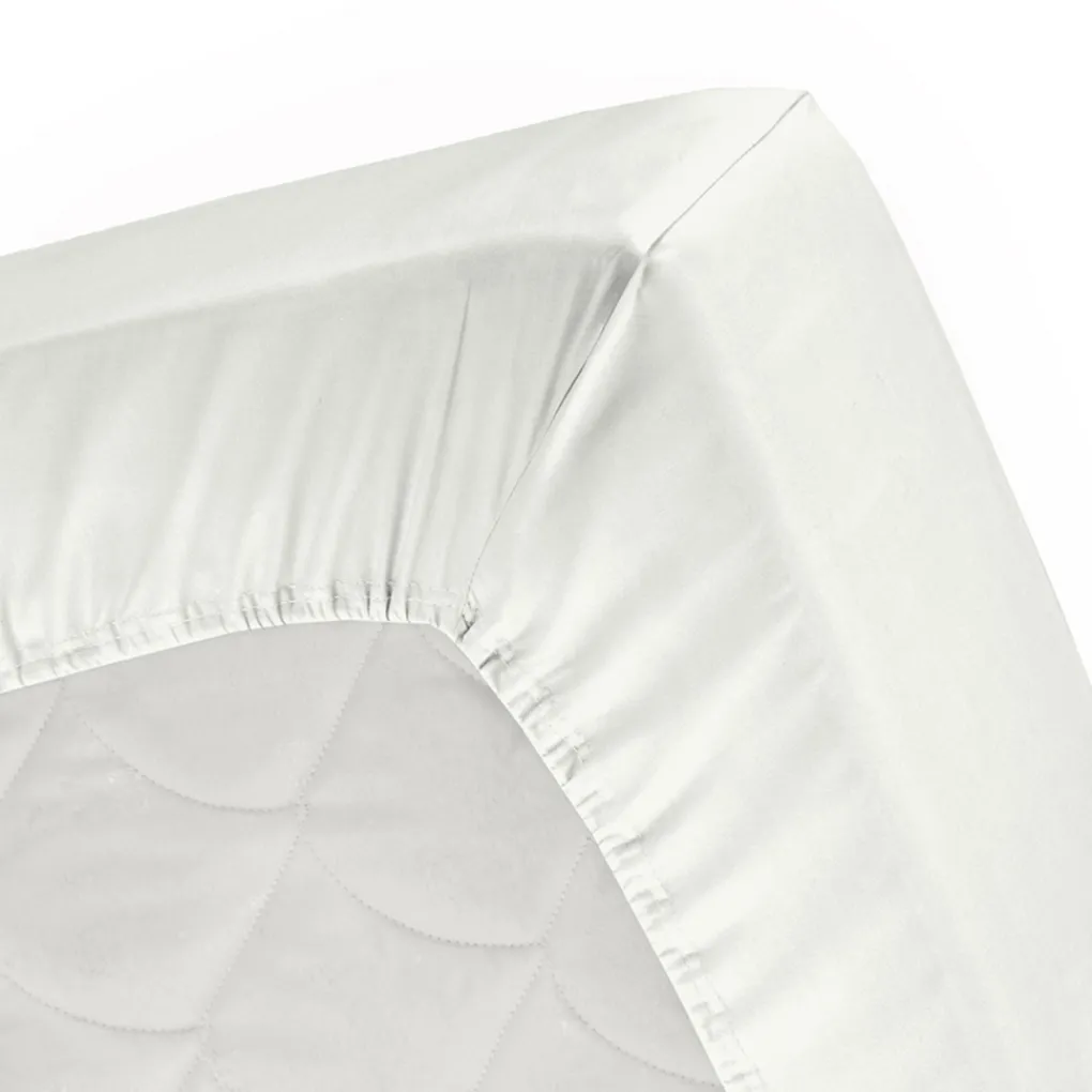 Cinderella Splittopper Single Split Hoeslaken Basic Katoen - ivoor 160x200cm Best