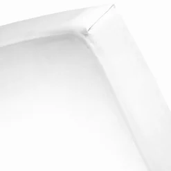 Cinderella Topper Hoeslaken Katoen Satijn - white 160x210cm New