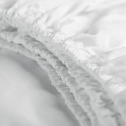 Cinderella Topper Hoeslaken Basic Katoen - white 90x210cm Clearance