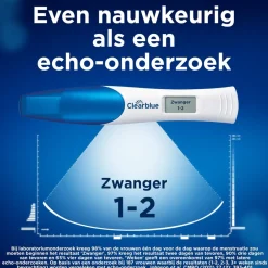 Clearblue Digitale Zwangerschapstest met Wekenindicator New