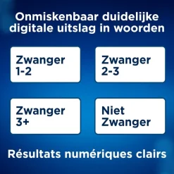 Clearblue Digitale Zwangerschapstest met Wekenindicator New