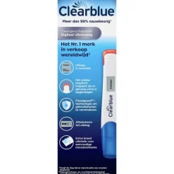 Clearblue Ultravroeg Digitaal Zwangerschapstest Discount