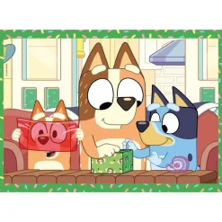 Bluey Clementoni 4-in-1 Puzzel New