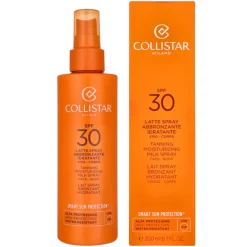 Collistar Tanning Moisturizing Milk Face-Body SPF30 200ml Outlet