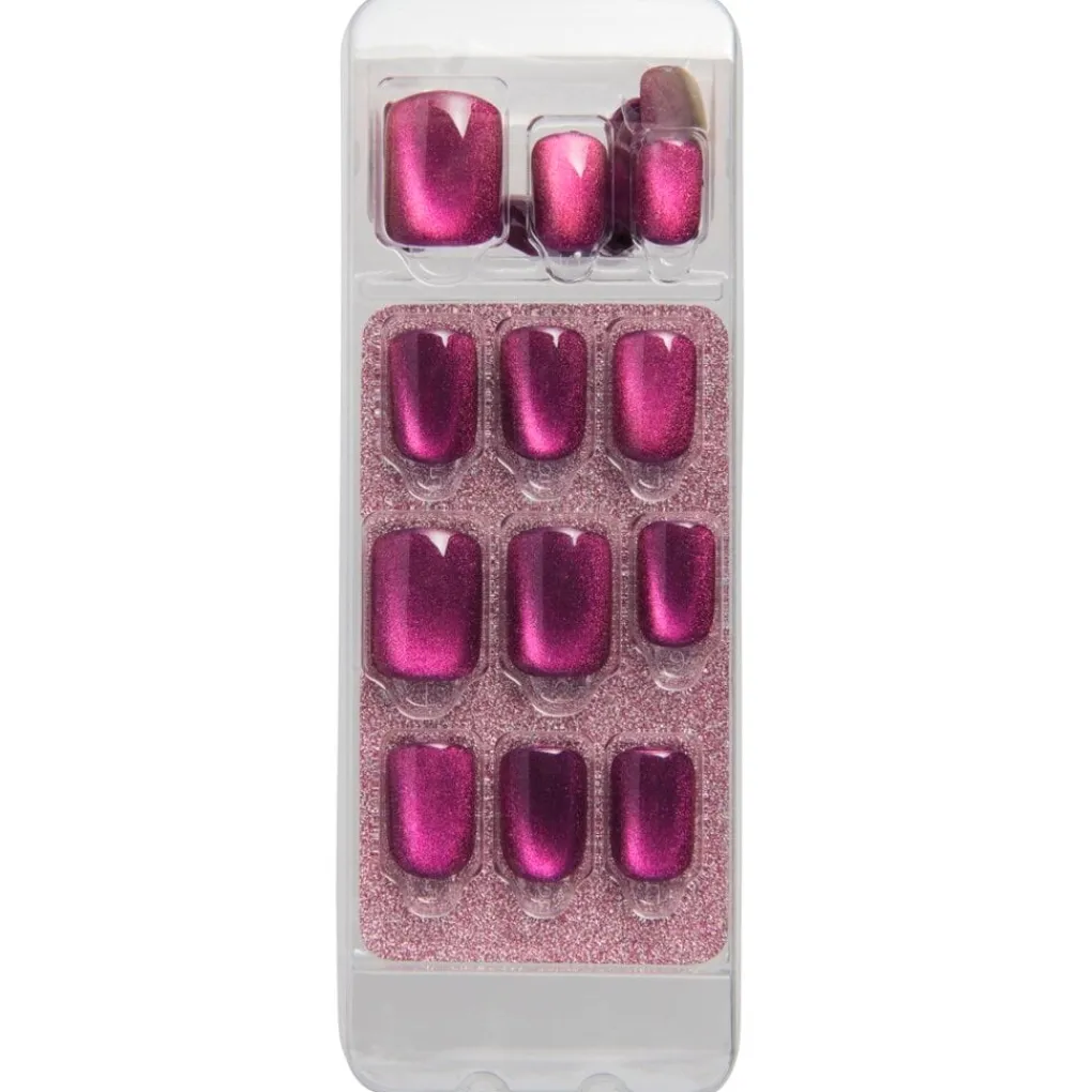 Impress Color FX by The No Glue Mani Levels Kunstnagels Hot