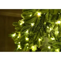 Colwood Wrapped verlichte kunstkerstboom Hot