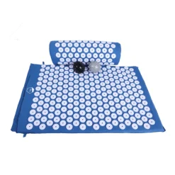 Confibel Acupressure Mat en Kussen Spijkermat Set met Triggerpoint Bal Massage Ontspanning New