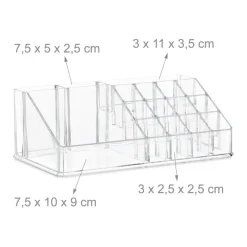 Confibel Make-up Organizer Cosmetica Organizer Verstelbare Lades Outlet