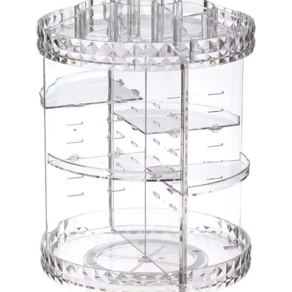 Confibel Make-up Organizer Roteerbaar 360 graden Verstelbare Lades