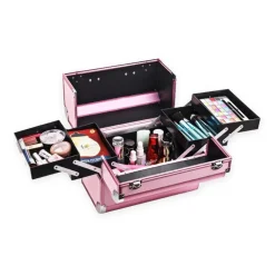 Confibel Opvouwbare Cosmetica Koffer 5 Opbergvakken Beauty Case Online