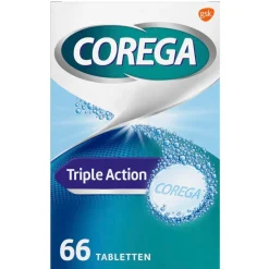 Corega Triple Action Dagelijkse Reiniger Tabletten Discount