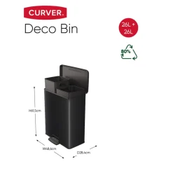 Curver Decobin Duo Prullenbak Online