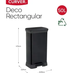 Curver Decobin Prullenbak 50L Best