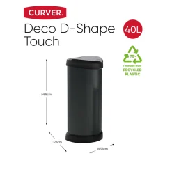 Curver Decobin Push Prullenbak New