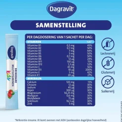 Dagravit Complete Start Kids 3-12 Drinkbare Multivitaminen Sachets Discount