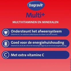 Dagravit Totaal 30 Multivitaminen en Mineralen Dragees