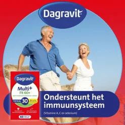 Dagravit Totaal 30 Vitaal 60+ Multivitaminen Tabletten New