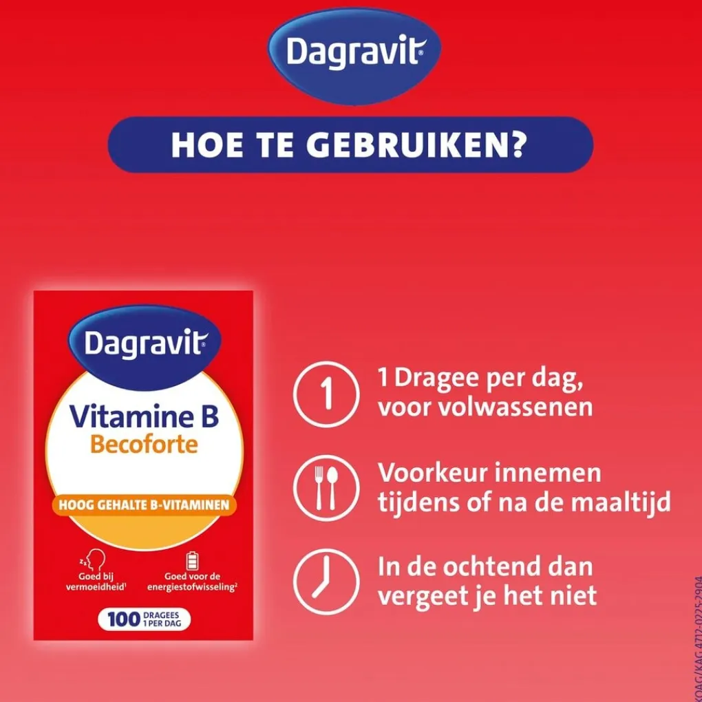 Dagravit Vitamine B Becoforte Dragees Discount