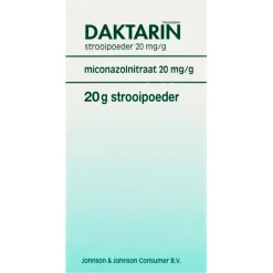 Daktarin Miconazolnitraat 20mg/g Strooipoeder bij Schimmelinfecties Best