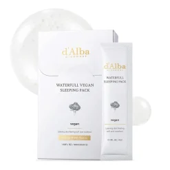 d'alba Waterfull Vegan Sleeping Pack Clearance