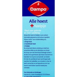 Dampo Alle Hoest + Keelpijn Siroop Clearance