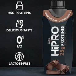 DANONE HiPRO Chocolade Proteïneshake Voordeelverpakking 16 x 330ml Online