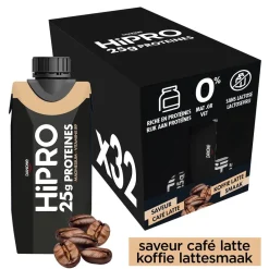 DANONE HiPRO Koffie Proteïneshake Voordeelverpakking 32 x 330ml Clearance