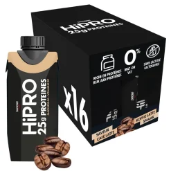 DANONE HiPRO Koffie Proteïneshake Voordeelverpakking 16 x 330ml Hot