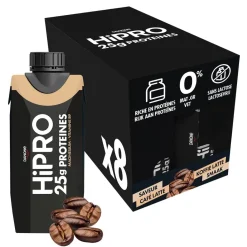 DANONE HiPRO Koffie Proteïneshake Voordeelverpakking 8 x 330ml Discount