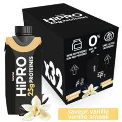 DANONE HiPRO Vanille Proteïneshake Voordeelverpakking 32 x 330ml