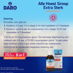 Daro Extra Sterk Alle Hoest Siroop met Vitamine C Online
