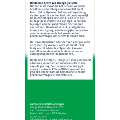 Davitamon Actifit 50+ Omega-3 Visolie Multivitamine & Mineralen Capsules Hot