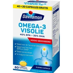 Davitamon Omega-3 Visolie 60 Capsules Sale