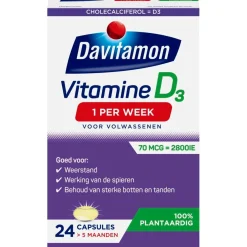 Davitamon Vitamine D3 1 Per Week Capsules Best